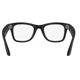 Умные очки Ray-Ban Meta* Wayfarer Gen 2 Matte Black, Прозрачные линзы для компьютера Clear Blue-Violet (RW4012), размер L